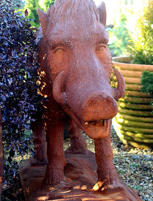 Wild Boar Statue 2x