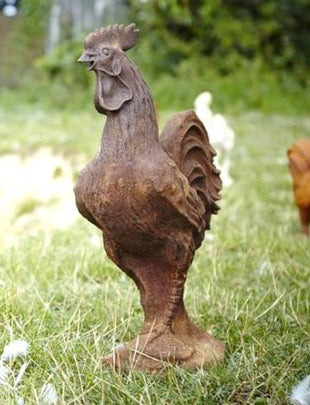 Cockerel Statue 2x