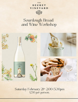 Sourdough Bread and Wine Workshop, Saturday February 21st,2:00-5:30pm. 2x
