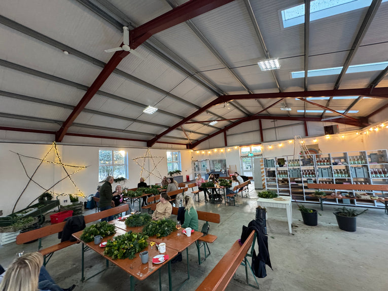 Wreath Making with Vicky, November 29th & 30th & December 6th & 7th, from 1pm-4pm