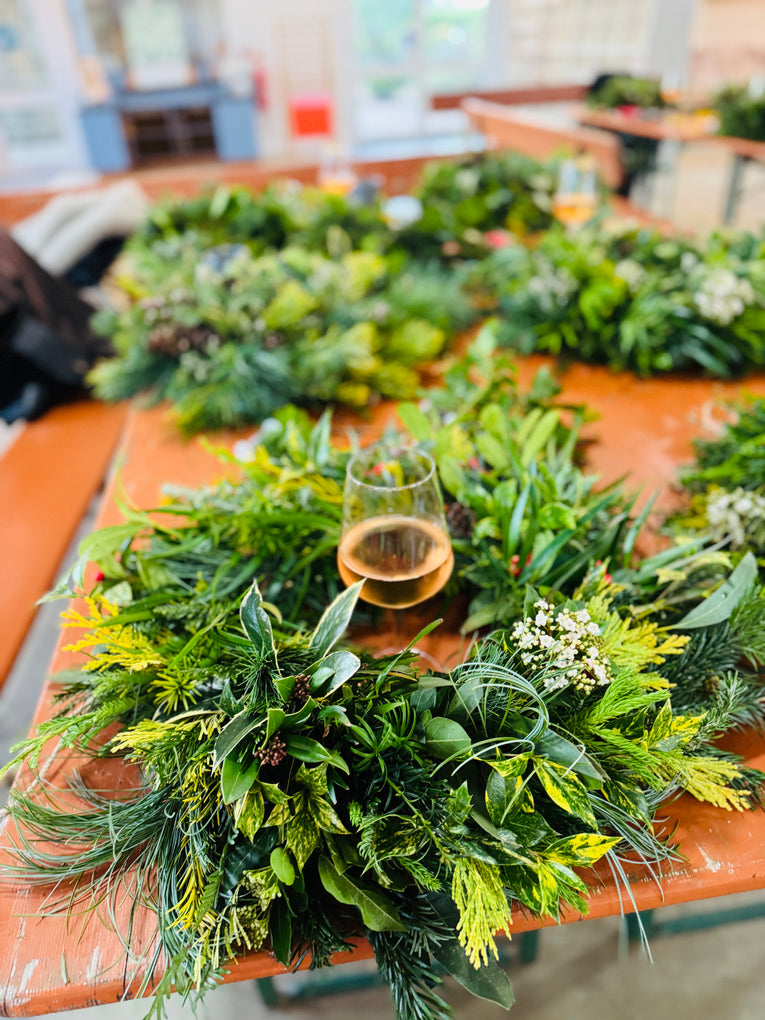 Wreath Making with Vicky, November 29th & 30th & December 6th & 7th, from 1pm-4pm