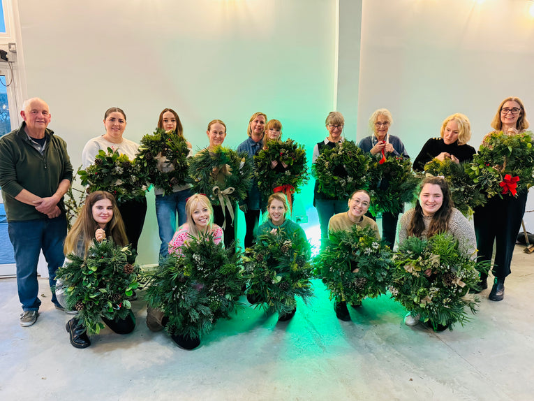 Wreath Making with Vicky, November 29th & 30th & December 6th & 7th, from 1pm-4pm