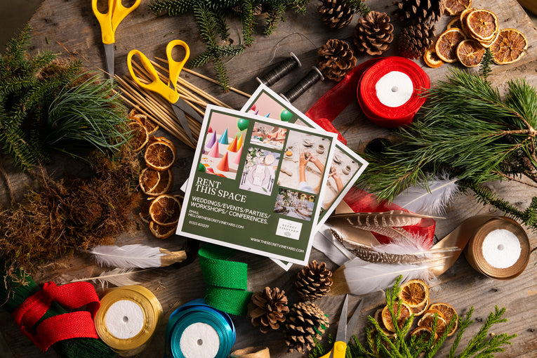 Wreath Making with Vicky, November 29th & 30th & December 6th & 7th, from 1pm-4pm