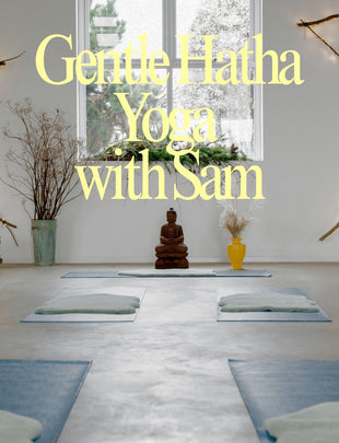 Gentle Hatha Yoga with Sam, Thursdays 1:00-2:00pm 2x