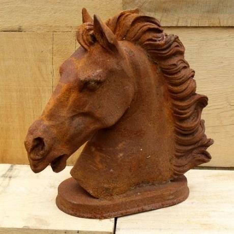Cantering Horse Bust