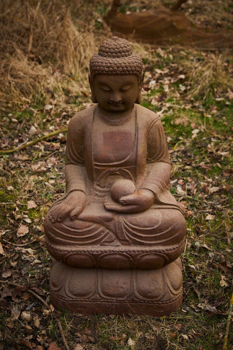 Large Serene Buddha Statue